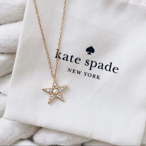 Kate Spade Gold Pave Star Pendant